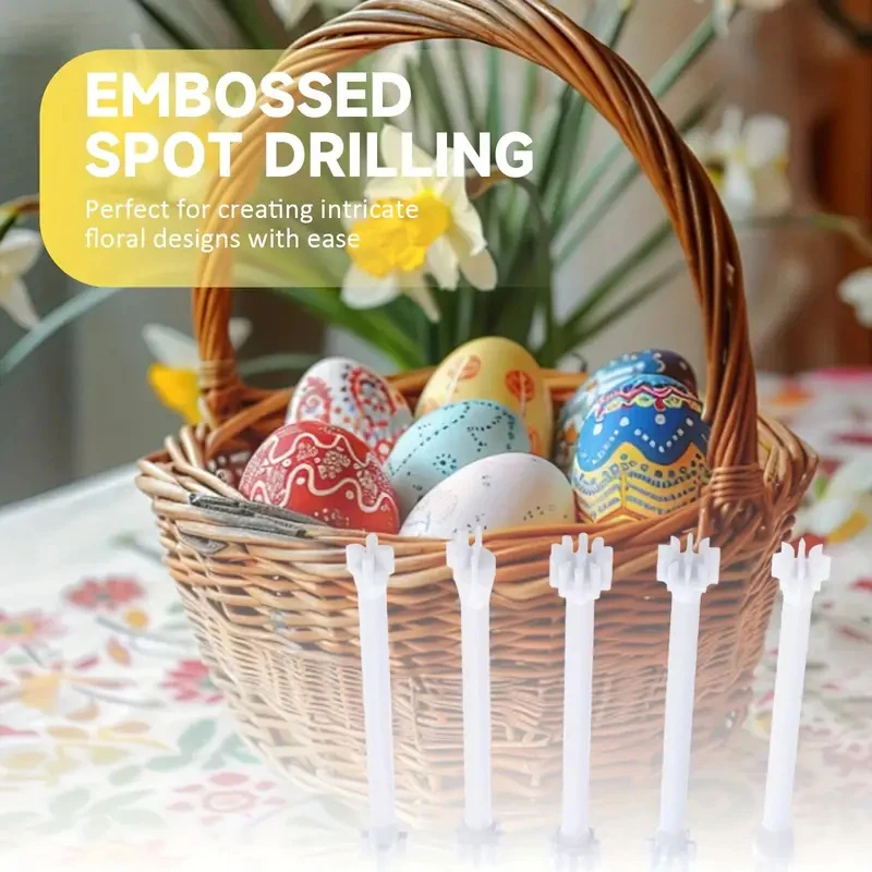 زهرة الأزهار التنقيط طقم أدوات نقطة اللوحة القلم النقش أداة الفن ختم القلم DIY الكتابة على الجدران الزهور الفراشات القمر نمط