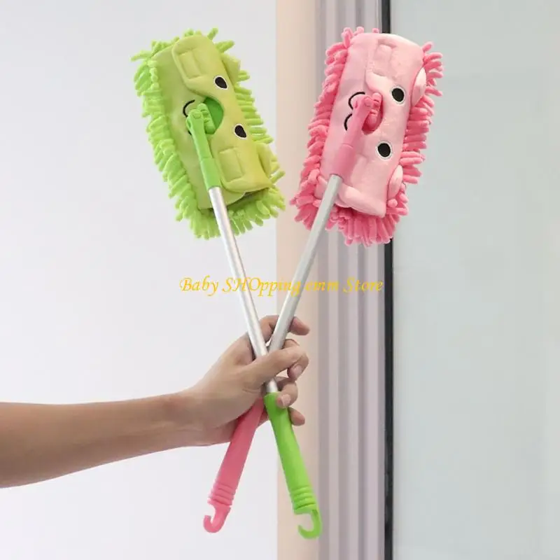 23GD Rollenspiele Housekeeping Set Kids Reinigungswerkzeuge Besen Mop Dustpan vor, Spielen für Kinder für Kinder 3+ zu
