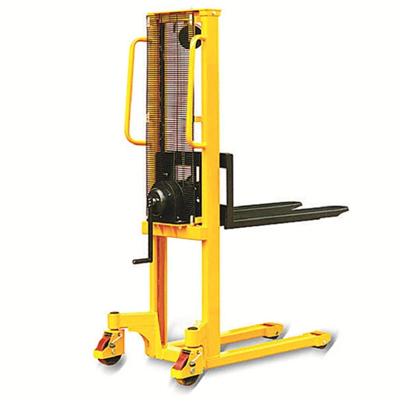 

1.56M hand-cranked stacker MF-C50 hydraulic loading and unloading truck manual lift forklift hand lift truck