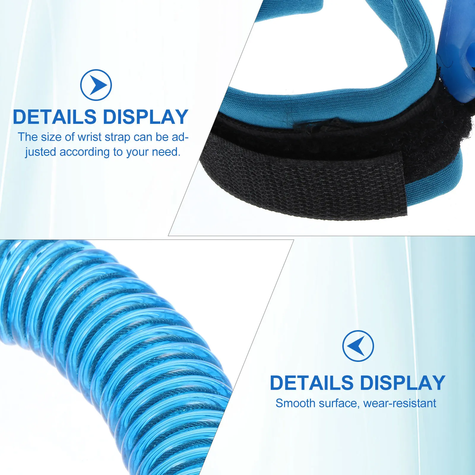 

1.5m Anti Lost Wrist Link Adjustable Safety Wrist Strap for Kids Toddlers Rope Outdoor Use Comfortable