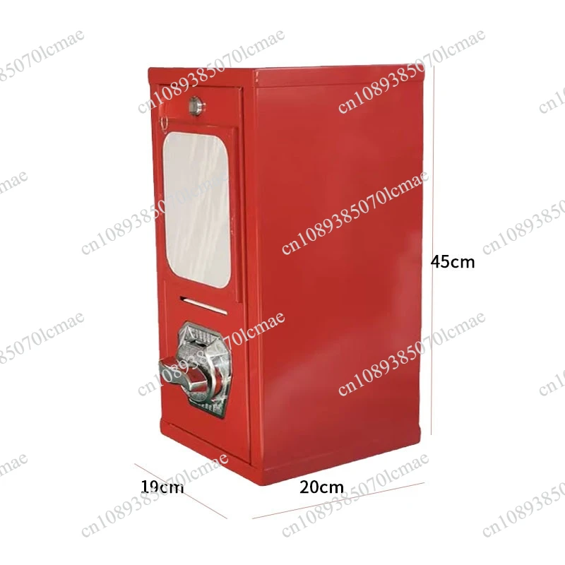 Outdoor coin-operated card sticker vending machine