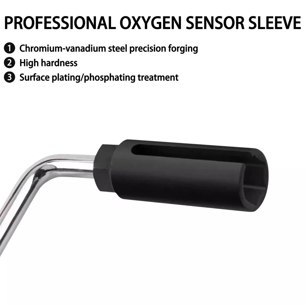 Black Narrow Mouth Oxygen Sensor Socket 22mm 1/2\