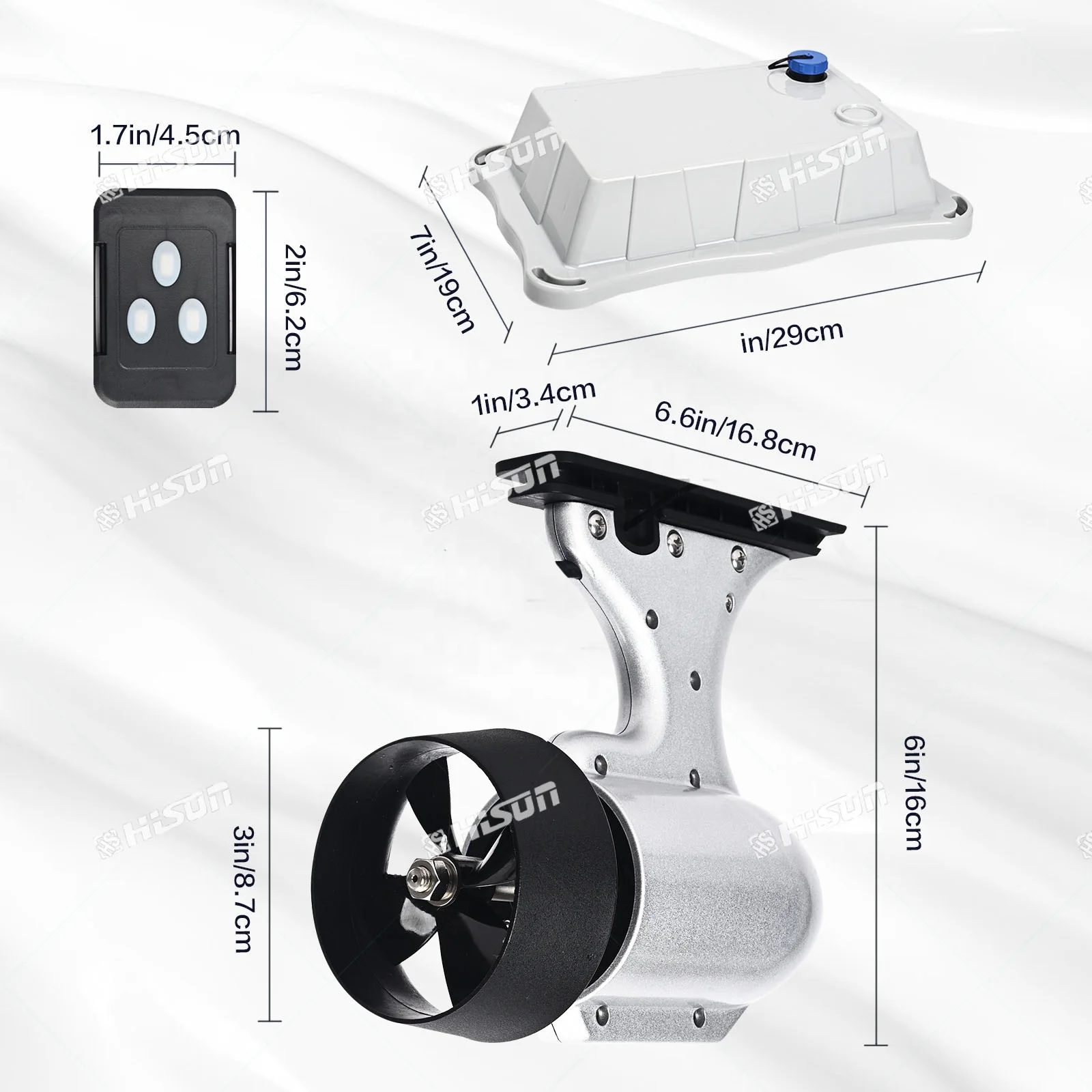 2023new type Epoxy stand up paddel board or have us fin with isup board fin Electric Thruster Motor