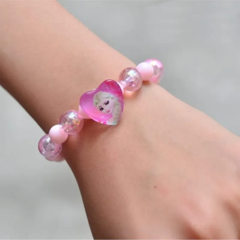 Cartoon Frozen 2 Elsa Anna Princess Wrist decoration Kawaii Figure Wristand Wear Toys Cute Girl Christmas Gift image 6