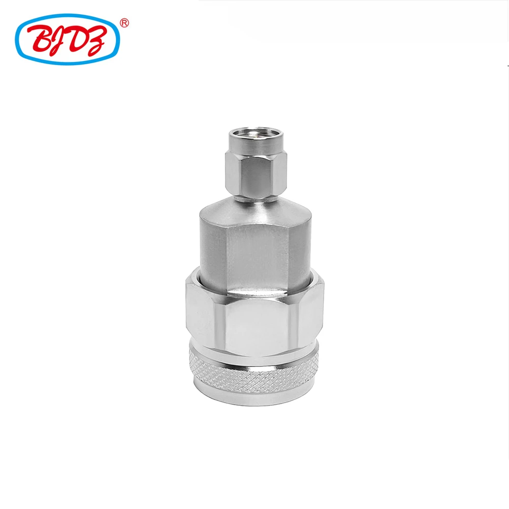 Free Shipping 1PC 2.92mm Female to N Male Stainless Steel Millimeter Microwave Connector