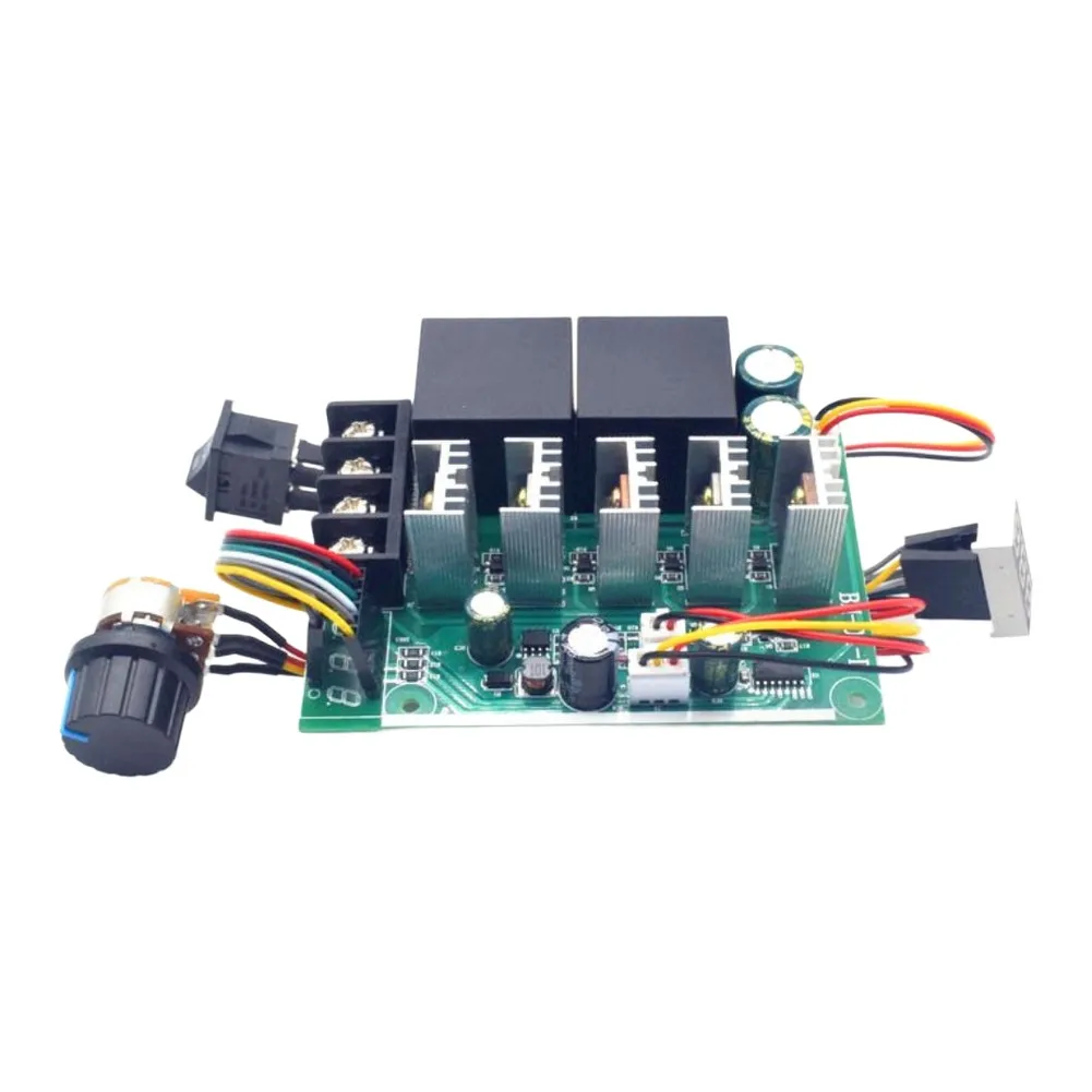 

Контроллер для робототехники: зеленый, для двигателей постоянного тока, широкий диапазон напряжения, регулятор скорости, аксессуар для электроинструмента