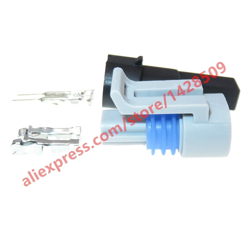 1 Set GM TPS 2 Pin Socket Female Male Automotive Connector Waterproof Electrical Sensor Connector 12162197