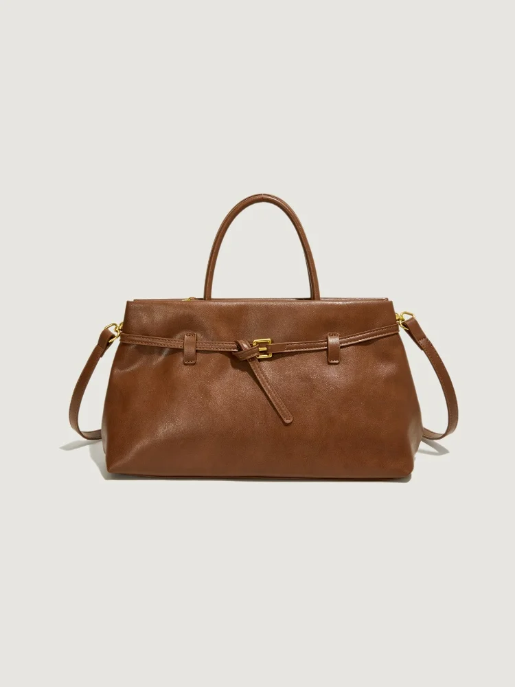 

2025 Luxury Short Handle PU Leather Women's Handbags New Fashion Designer Solid Color Commuter Shoulder Bag Large Size Tote Bags
