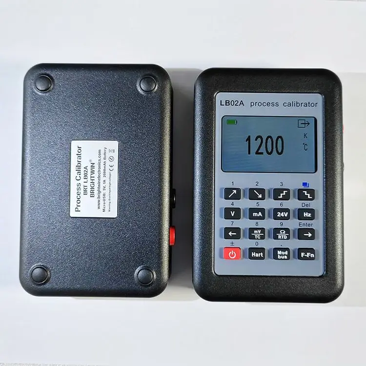 Original New LB02A Process Calibrator mV 4-20mA 0-10V Current Signal Generator Thermocouple K J RTD PT100 Temperature Calibrator