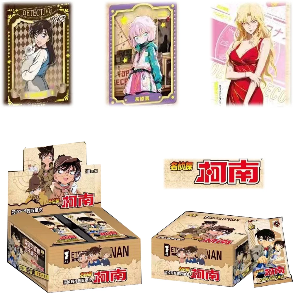 Anime Detective Conan Card Figure  Kudou Shinichi Akai Shūichi Photo Cards Cosplay Bookmark Children's Toys Gifts