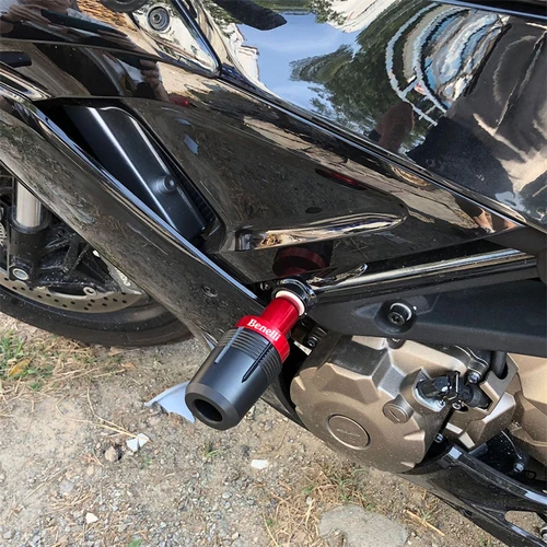 Imagen 2 del producto Deslizador de choque de marco de aluminio CNC, Protector contra caídas para Benelli BN300, BN600, TNT300, TNT600, BN, TNT 300, 600, accesorios de motocicleta