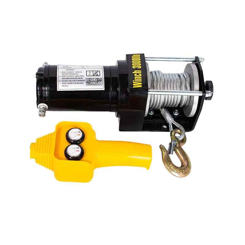 

12V 24V Electric Car Winch 4x4 Winches for Cranes and Autos
