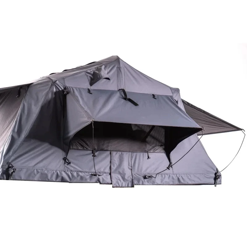 Practical Customized Soft Roof Top Tent 280G Rip Stop Fabric 4 Season Fit SUV Truck Outdoor Car Camping Exterior