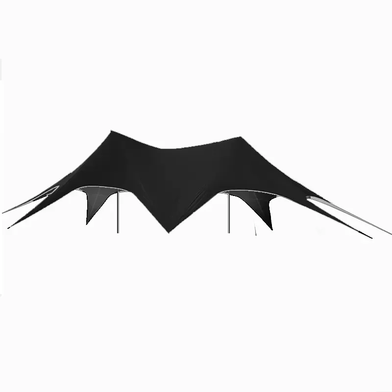 Hot Sale Camping Picnic Awning Tarp Shelter Lightweight Waterproof Rain Tarpaulin Awning for Camping Bedouin Stretch Tents