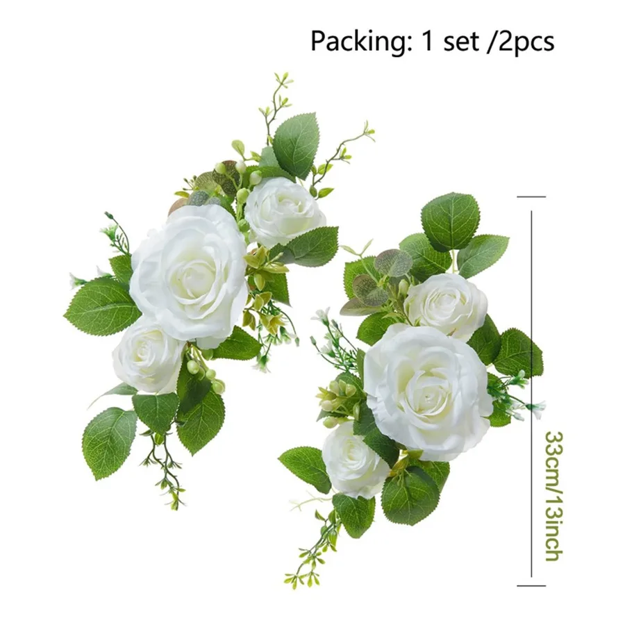 

Искусственная свадьба, арка, цветок, стул, задний цветок, коридор, гирлянда на сиденье, занавеска, центральный столик для церемонии, знак приветствия