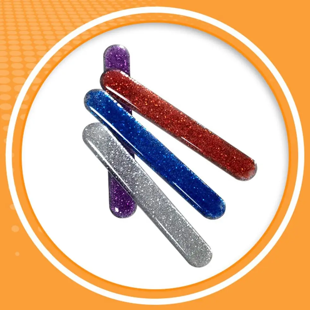 Nano Glass Nail File Professional Durable Glitter Nail Polishing Strip Smoothing Colorful Polishing Stick Manicure Tool