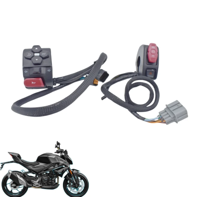 Motorcycle Left Right Handlebar Control Switch Assembly Fit For CFMOTO 450NK CF400‑7