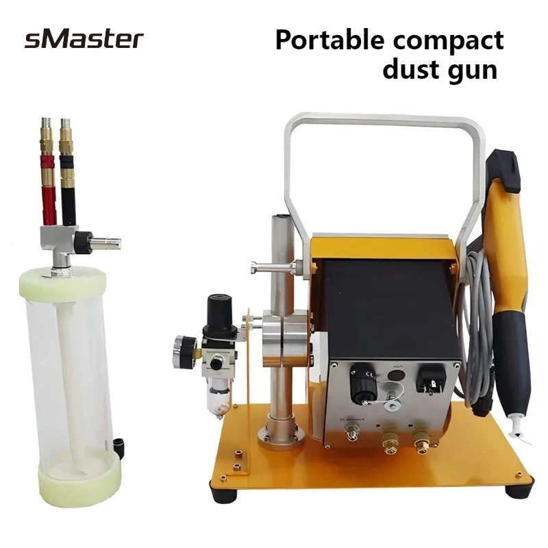 Portable Laboratory Electrostatic Metal Powder Coating  Machine with Spray Powder Coating Gunfor Home Painting