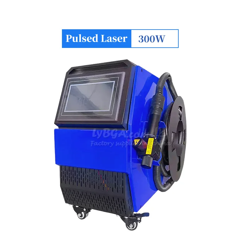 2026 آلة التنظيف بالليزر النبضي غير التالفة الركيزة نبض الليزر الأنظف 300 واط 200 واط 100 واط عالية الدقة أدوات إزالة الصدأ #3