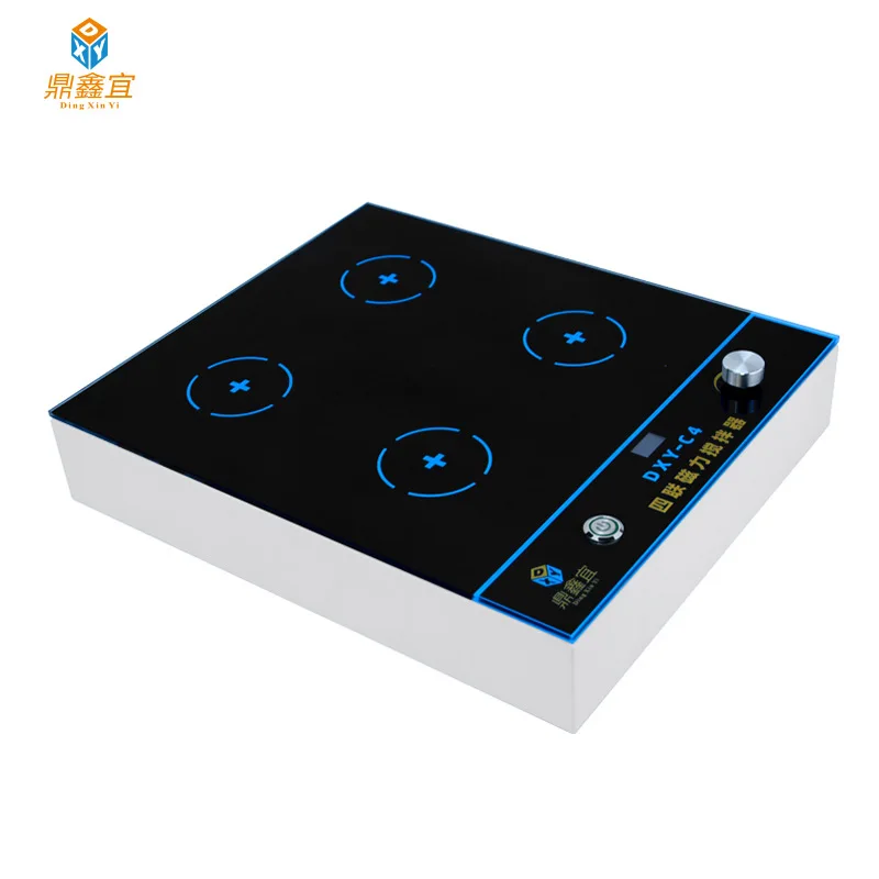 Laboratory digital display speed magnetic stirrer 4 * 2000ml