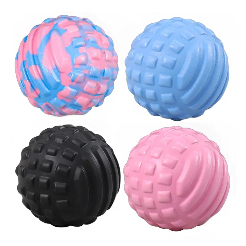 TPR Floating Point Massage Ball for Foot Neck Shoulder Pain Relief Deep Tissue Muscle Relaxation Yoga Fitness Reusable Washable