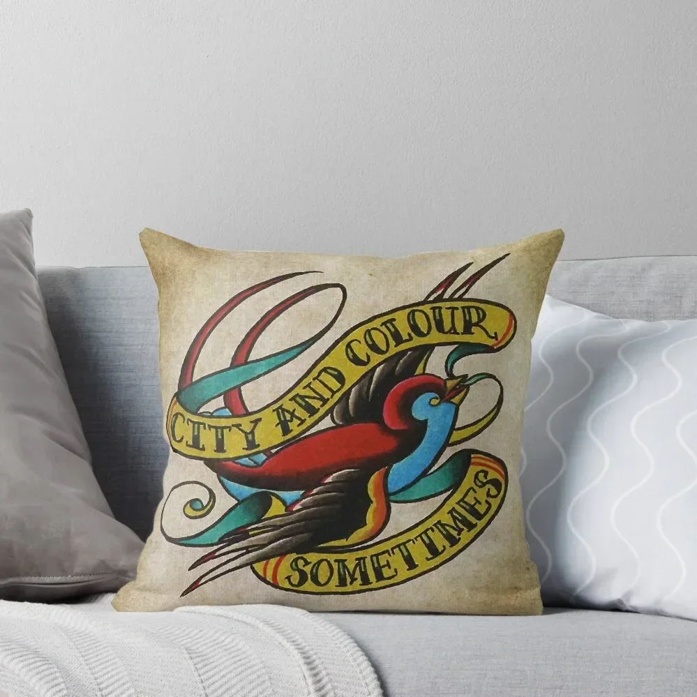 City and Colour sometimes Throw Pillow Pillow Cases Sofa Cushions pillow