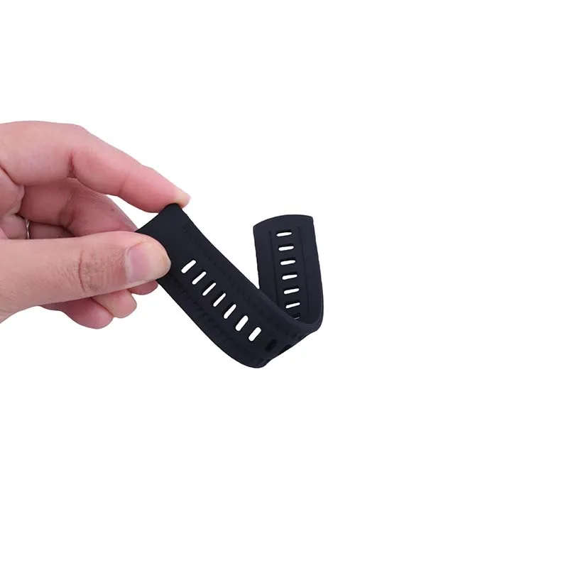 إكسسوارات حزام ساعة سيليكون للرجال والنساء متوافقة مع حزام ساعة Suunto 9 Spartanbaro سوار معصم مطاطي رياضي