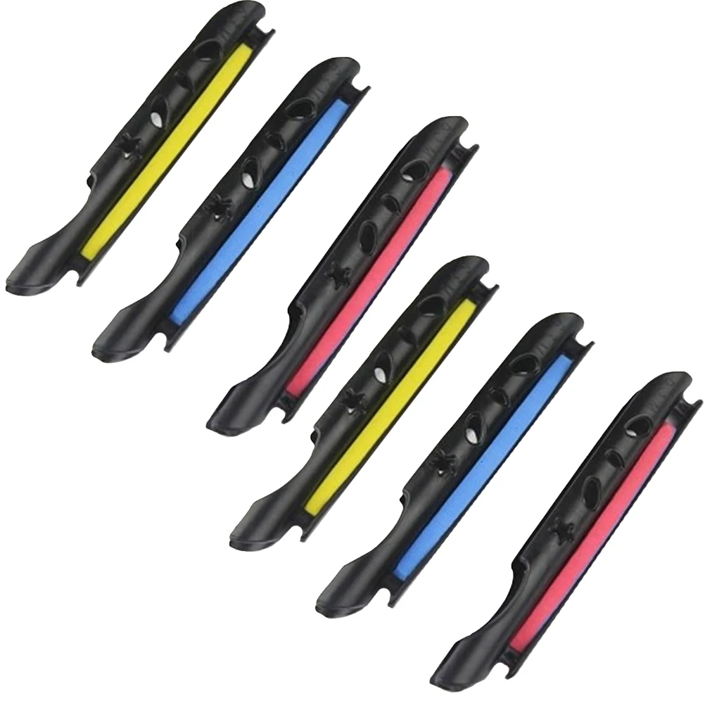 

10 Pcs Fishing Line Board Rod Reel Pole Holder Bank Clamp Wire Clips Winding Plate Holders Boats Rods
