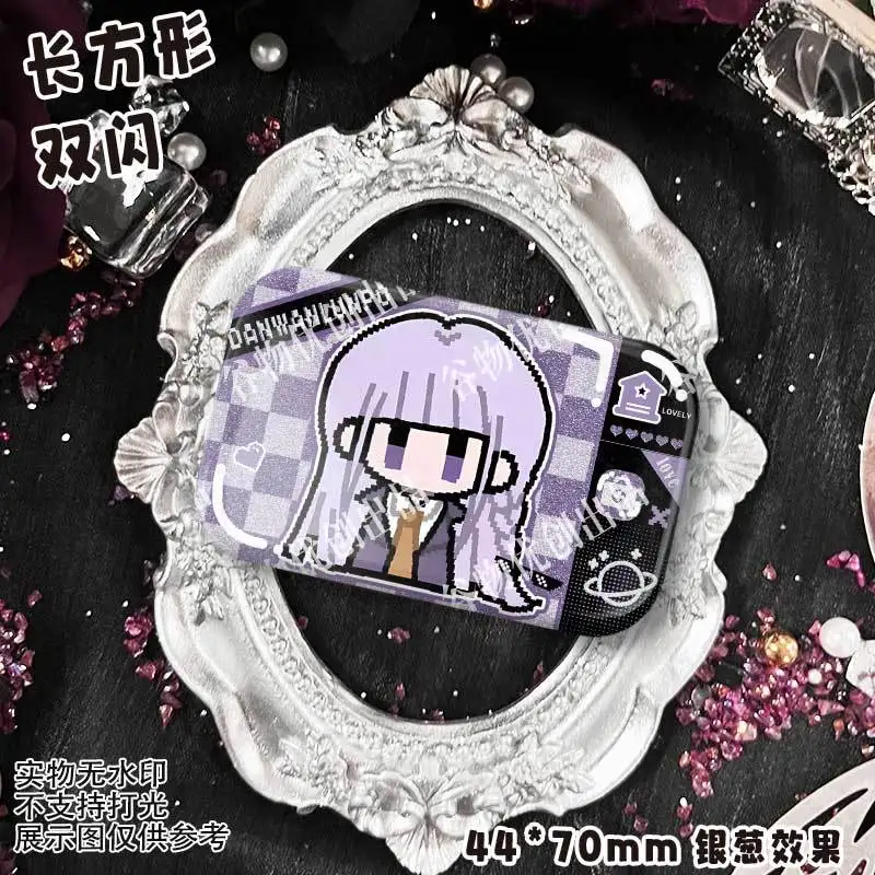 أنيمي دانغانرونا Ōma كوكيشي كومايدا ناجيتو شارة سترة جينز التلبيب دبوس جمع بروش حلية هدية الهالوين