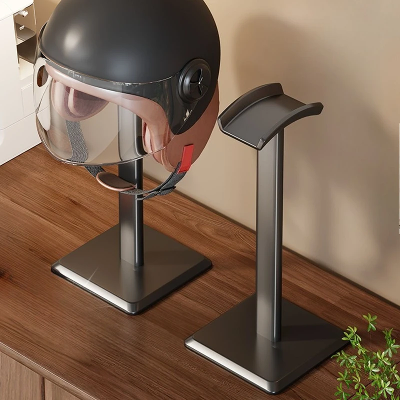 Helmet Rack Entrance Helmet Display Shelf Desktop Over-ear Headphones Frame Motorcycle Electric Vehicle Helmets Storage Stand