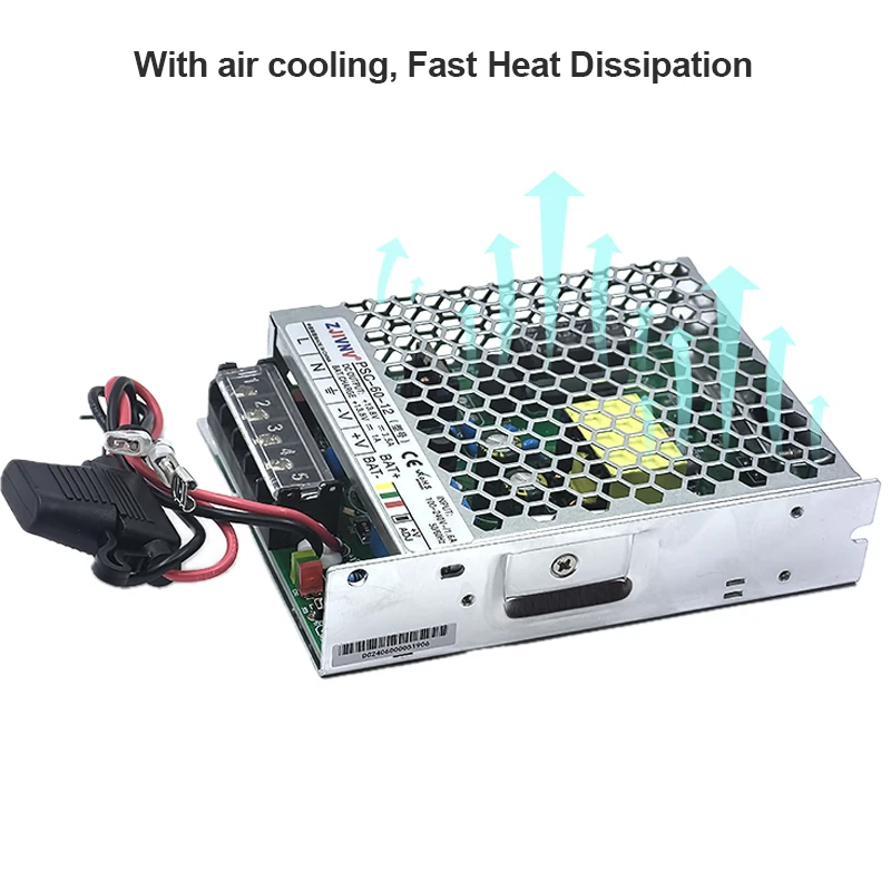 PSC-60W New UPS Charge Switching Power Supply With Fuse 90-264VAC 60W 13.8V 1A 27.6V 0.7A For Charge