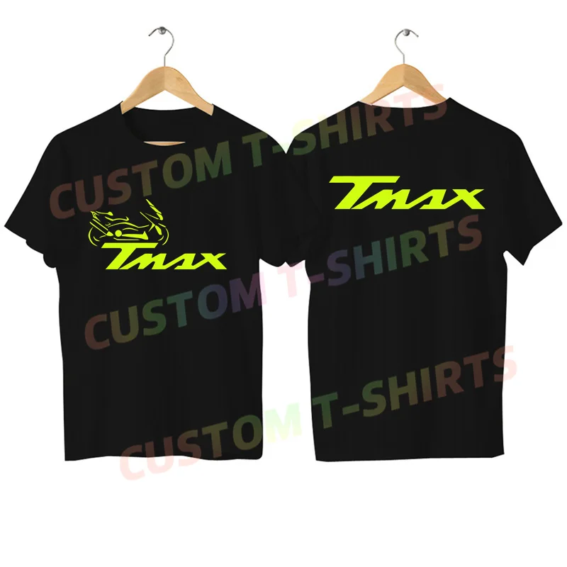 2024 Men T Shirt Casual Yamaha Tmax T-Max Fluo T-shirt Graphic Oversized Sports Tops Breathable Comfortable Streetwear S-3XL