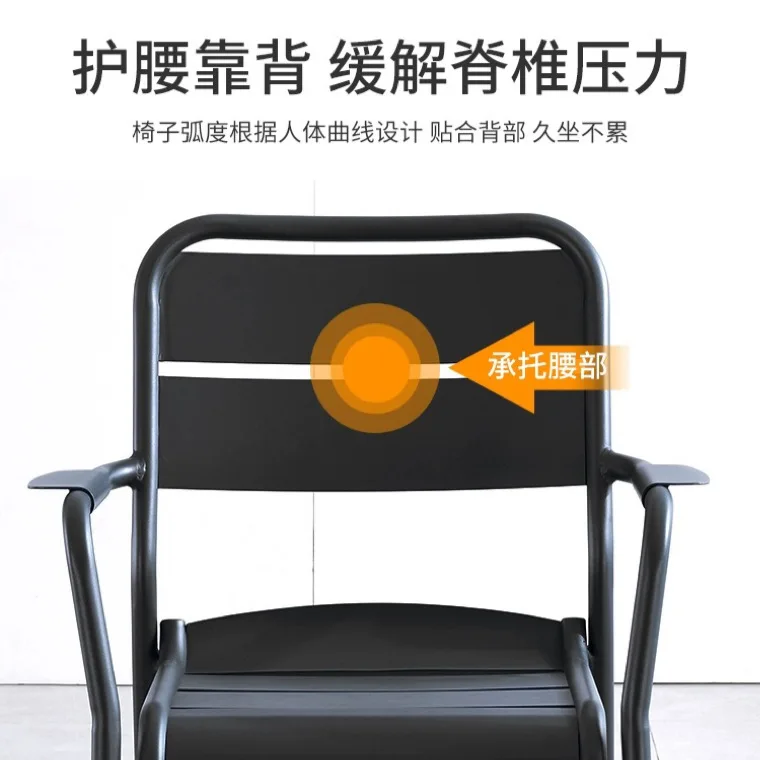 Internet celebrity outdoor tables and chairs all-aluminum leisure chairs coffee tables and milk tea shop