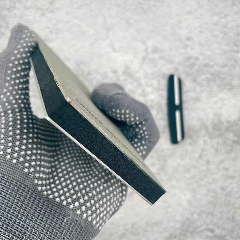 مبراة سكاكين حجرية مزدوجة الجانب لشحذ الماس 180-1500 #   أدوات حجر الطحن الماسية حجر المشحذ الناعم 170*75 مللي متر