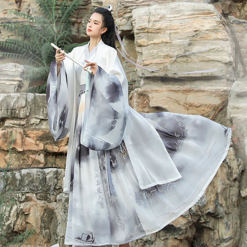 Chinese Traditionele Hanfu Vrouwen Jurken Oude Tang-dynastie Prinses Dagelijkse Outfits Vintage Hanfu Kostuums Tang Pak Cosplay