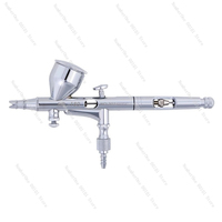 HD180 double action airbrush up to model figure spraying art coloring air pump set paint 0.2/0 3/0.5