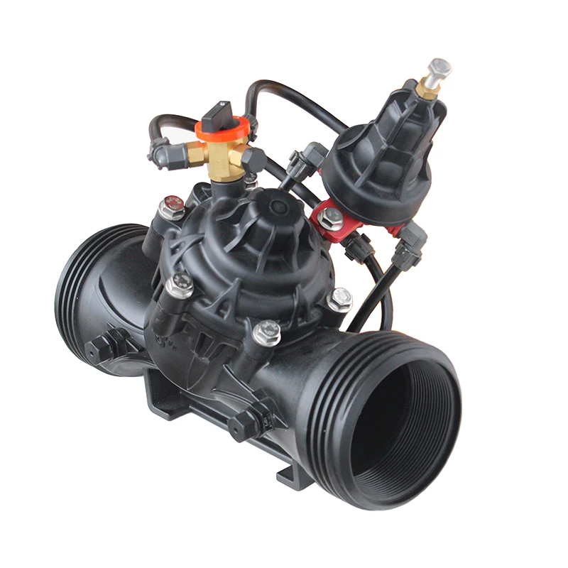 2025 Valvola manuale con riduzione della pressione per irrigazione agricola Valvola a goccia da 3 pollici Valvole di controllo idraulico