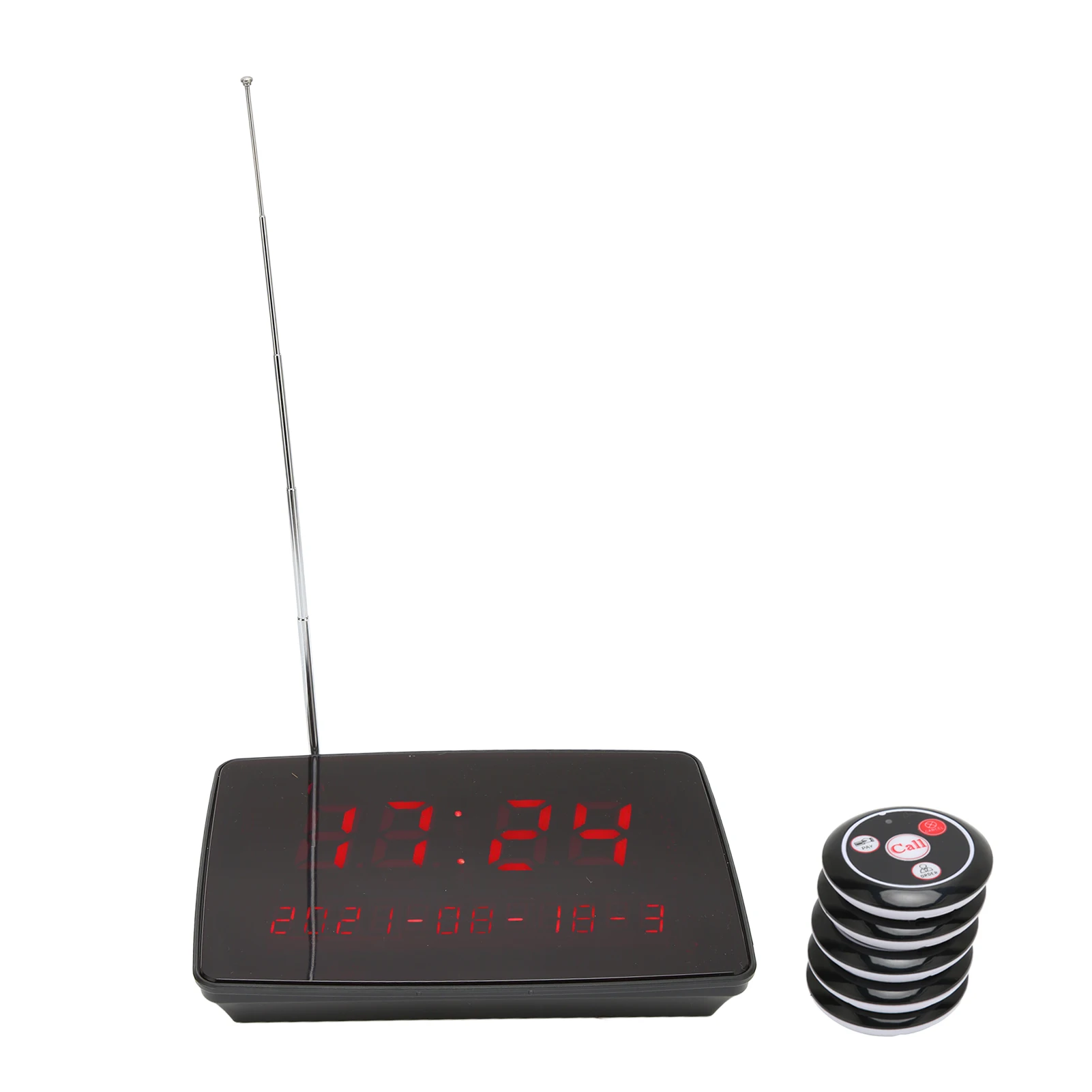 نظام بيجر للمطاعم 10 نظام بيجر لاسلكي كوستر 110 ‑ 240 فولت للمطاعم الفنادق البارات اللاسلكية ضيف بيجر