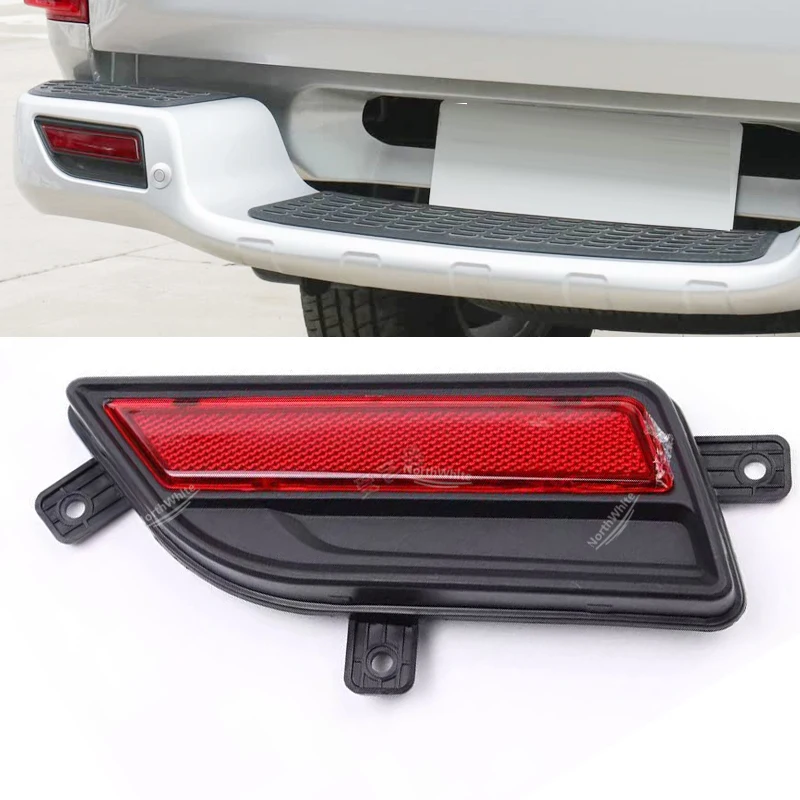 Rear Bumper Reflector For GWM Great Wall Wingle 7 Brake Lamp Rear Fog Light Reflector Stop Lamp