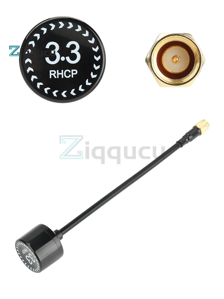 

3.3G Image Transmission Antenna 4.5dbi 3250-3350MHz SMA interface Antenna For RC FPV Long Range Drone