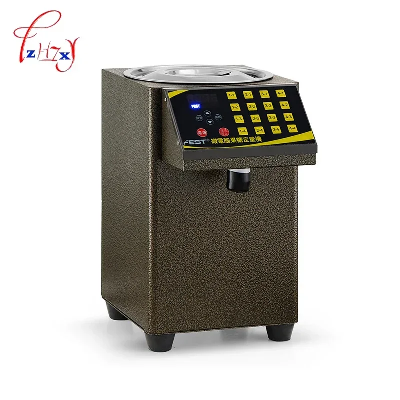 Fructose Quantitative Machine Bubble Milk Tea Shop Automatic Precision 16 Grid Coffee Fructose Quantitative Syrup Dispenser 1pc