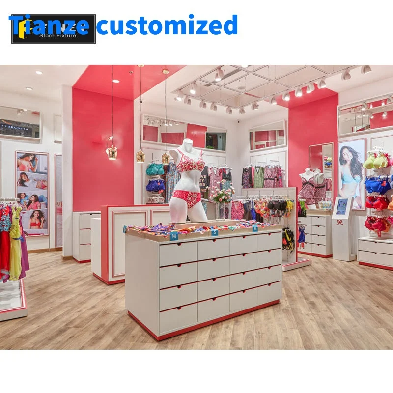 

(Customized) Custom Womens Lingerie Store Display Furniture Design Shop Decoration