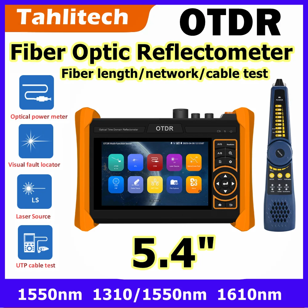 5.4" Otdr Tester Fi…