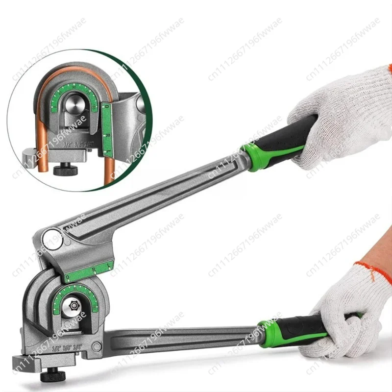 6-12mm Manual Copper Tube Bender 1/4 3/8 5/16 1/2' Copper Tubing Bender Tube Bending Machine Cold Storage Tube Bender ST-612