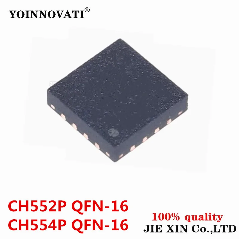 5Pcs New CH552P CH554P SMT QFN16 8-bit Enhanced Microcontroller