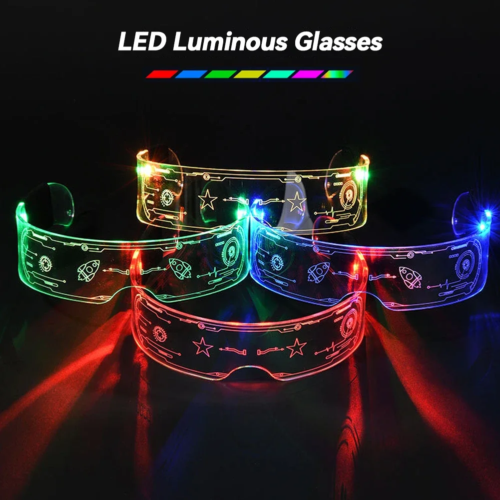 Gafas luminosas LED para muñeca Labubu, gafas brillantes para fiesta, decoración de juguete, #466116