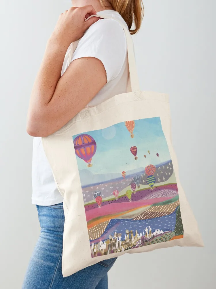

Cappadocia balloon ride Tote Bag great bag Canvas stote bag female custom tote