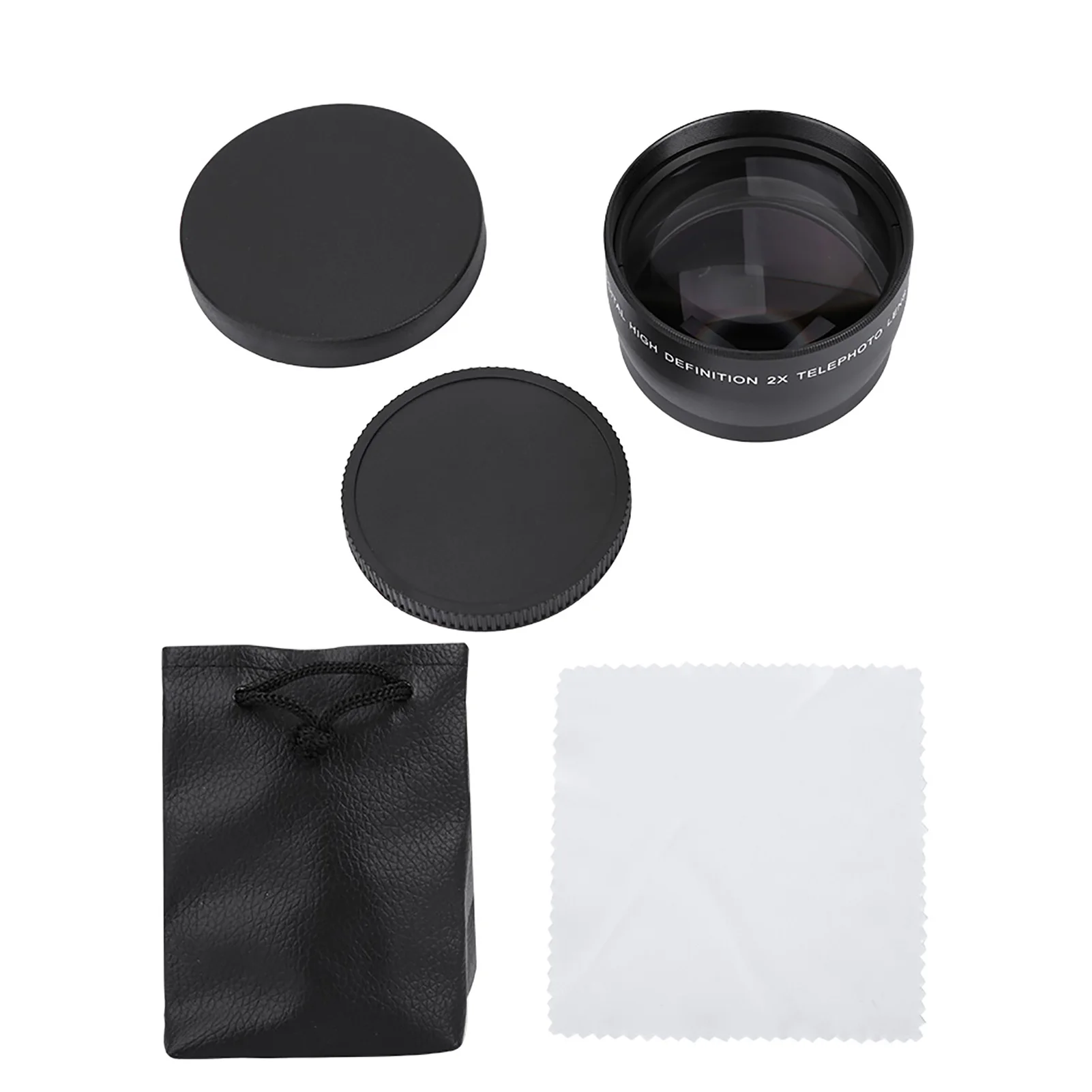 58MM 2X Vergroting Teleconverter Telelens voor camera's Accessoire 2X Telelens Telelens Camera's Lens