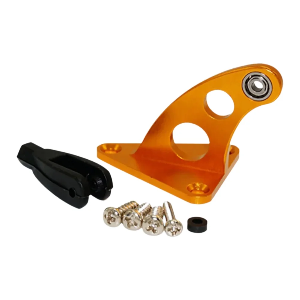 1 Set 7075 Dur CNC En Aluminium Duralumin Cornes avec Roulement/Métal Cornes Avec Vis Et Chape Pour Avions RC Accessoires pièces