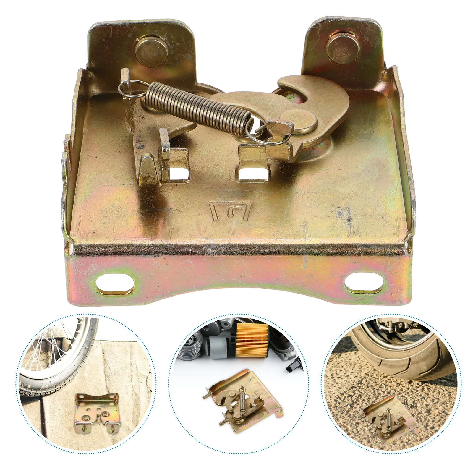 

Heavy Duty Motorcycle Electric Seat Lock Durable Anti Theft Security Lock for Scooter Seat Cushion and Bag Protection